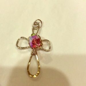 Cross pendent